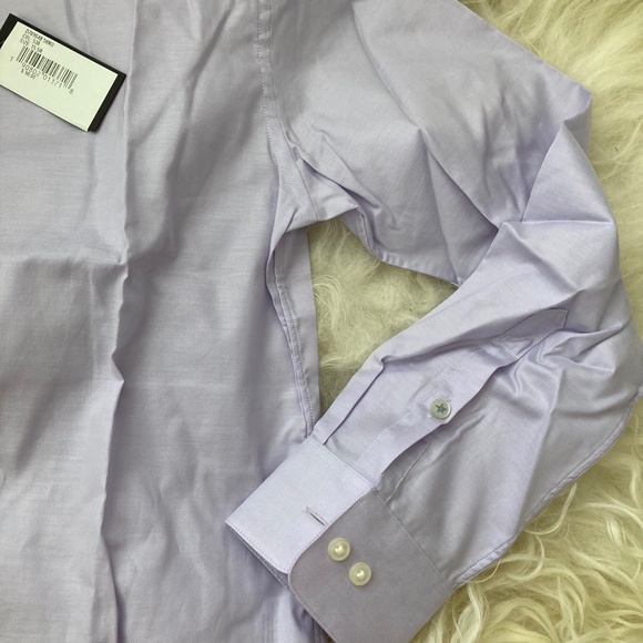 John Varvatos Star USA Soho Slim Fit Stretch Solid Dress Shirt - Picture 11 of 16